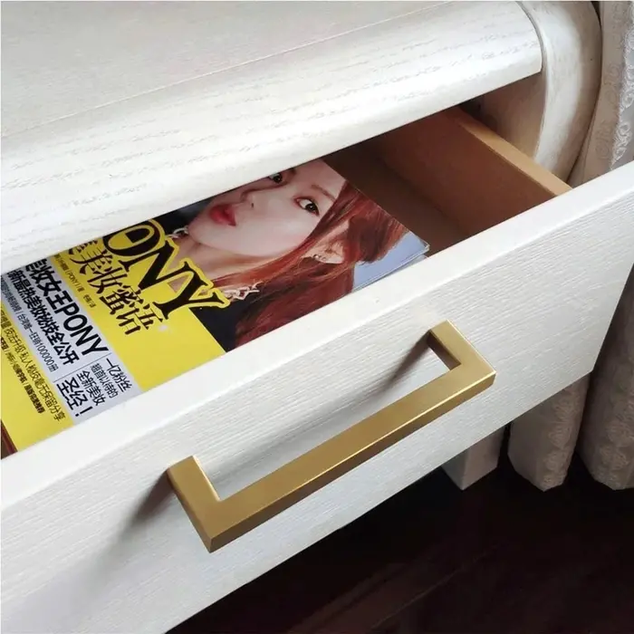 DKS Stainless steel furniture handles DALLAS - Gold