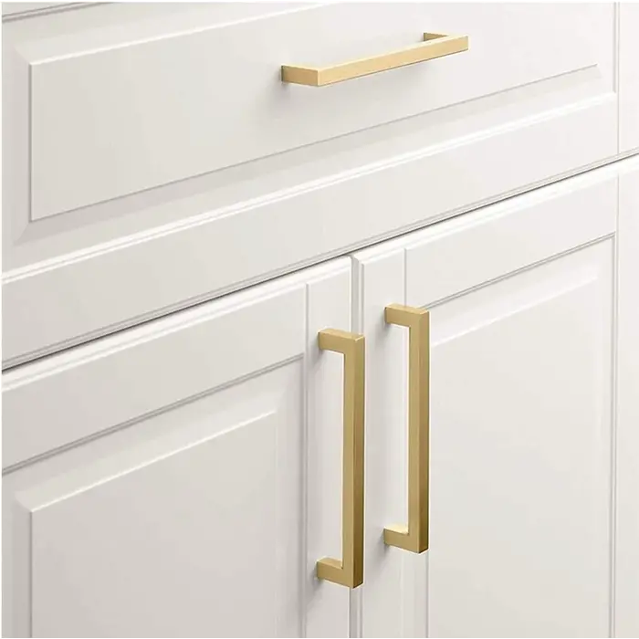 DKS Stainless steel furniture handles DALLAS - Gold