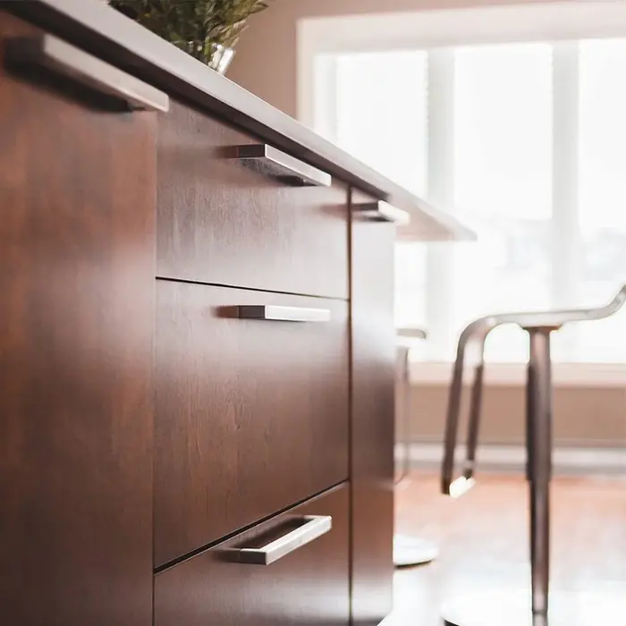 DKS Stainless steel furniture handles DALLAS - Brushed