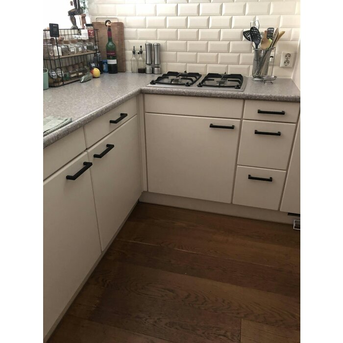 DKS Black furniture handles DALLAS - 12mm