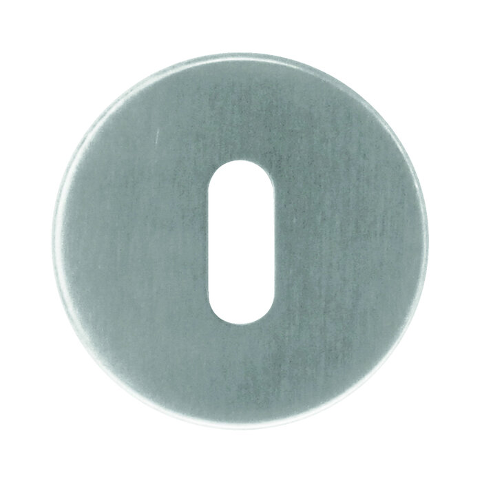 HDD 1 Sleutelplaatje inox zero 54x8mm  - stalen onderrozet