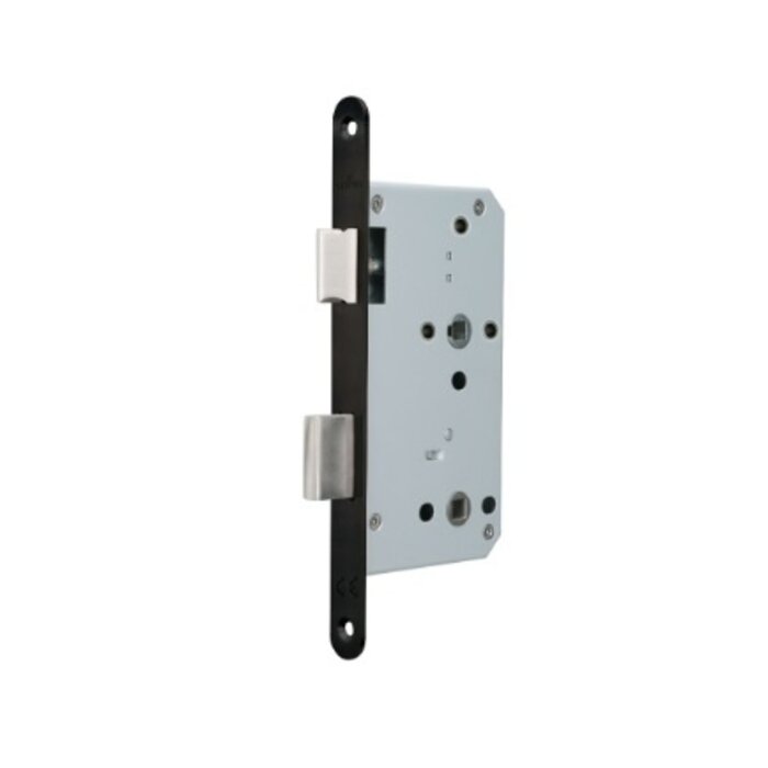 Artitec Serrures de projet Artitec pour usage intensif avec plaque frontale 235x24mm - Classe 3 - Noir