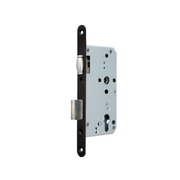 Artitec Serrures de projet Artitec pour usage intensif avec plaque frontale 235x24mm - Classe 3 - Noir