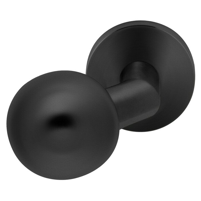 Artitec Bouton de changement noir Ø 50mm fixé sur rosace à cames - Incliné