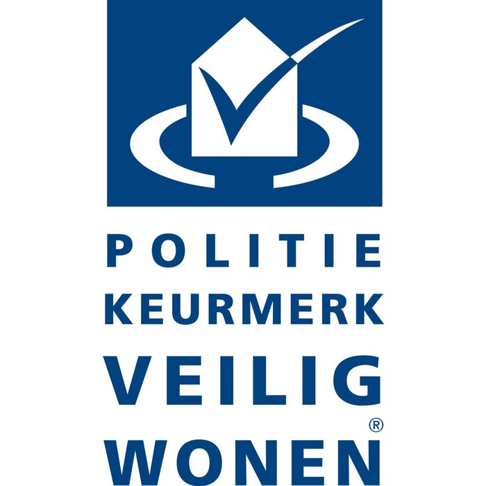 Artitec Zwart veiligheidsdeurbeslag met kerntrekbeveiliging op smal schild SKG***   2 x deurklink  - PC 92 mm