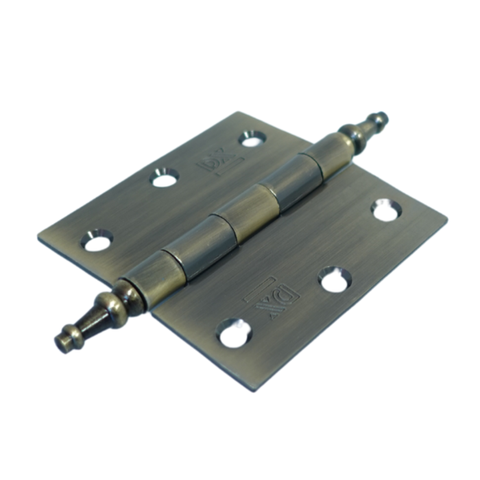 Dulimex Vase head hinge 76 x 76 x 2.0 mm bronze