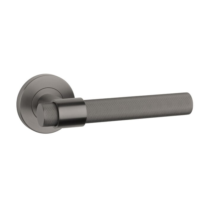 STERK Massive Türgriffe OVAL 1743 PRO 8 mm - Klasse 4 EN1906:2012 - Basalt PVD