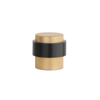 STERK Türstopper 1722 - Boden Ø 30x30 mm mattgold - Kreuzschliff