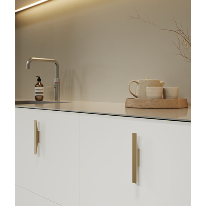 Furnipart Furnipart furniture handles FACET - Matt brushed brass