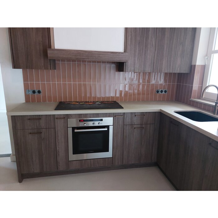 I.B.E. Poignée de meuble carré en U laiton antique brossé