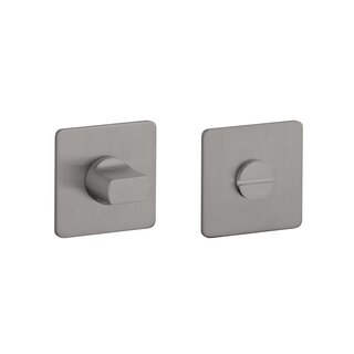 STERK WC garnituur KVADRAT 1712 - Ultra dun 3 mm - Basalt PVD