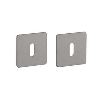 STERK Plaques à clés KVADRAT 1710 - Ultra fines 3mm - PVD Basalte