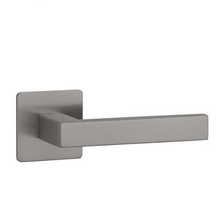 STERK Door handles KVADRAT 1760 - Ultra thin 3 mm - Basalt PVD