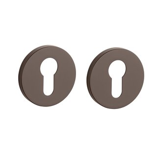 Aprile APRILE cilinderplaatjes rond Ø 53x7mm - Bruin