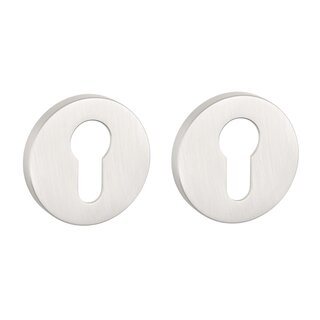 Aprile APRILE Zylinderplatten rund Ø 52x7mm - Silver Pearl