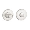 Aprile APRILE WC garnituur rond Ø 52x7mm - Silver Pearl