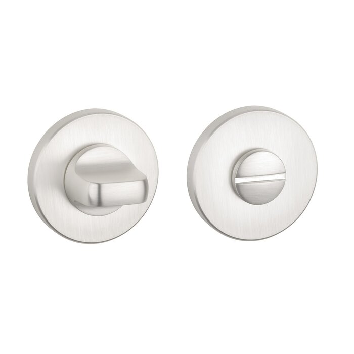 Aprile Round toilet set Ø 52x7mm from APRILE - Silver Pearl