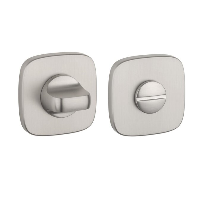 Aprile APRILE toilet set square with rounded corners - matt nickel