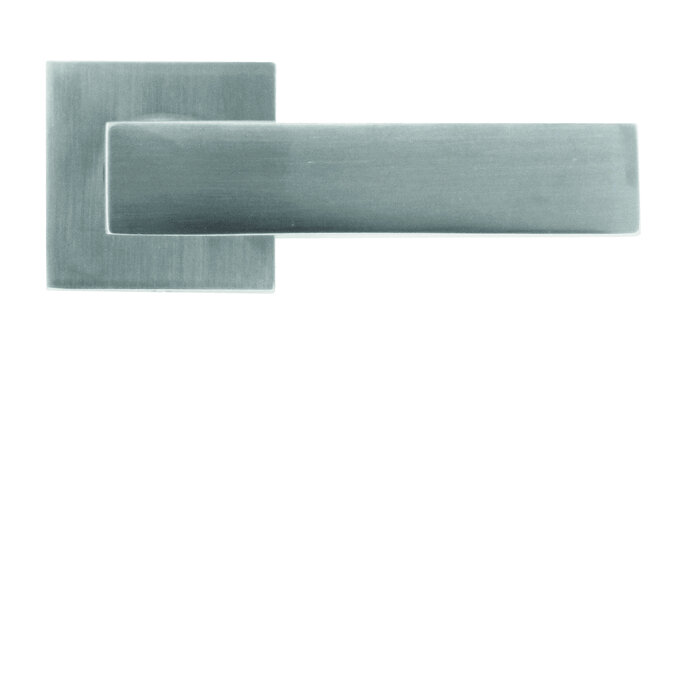 HDD Stainless steel look door handles Cubica