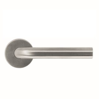 HDD Stainless steel door handles L Shape 19 mm