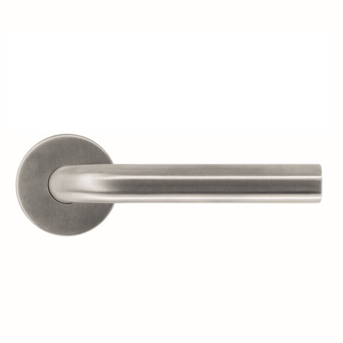 HDD Stainless steel door handles L Shape 19 mm