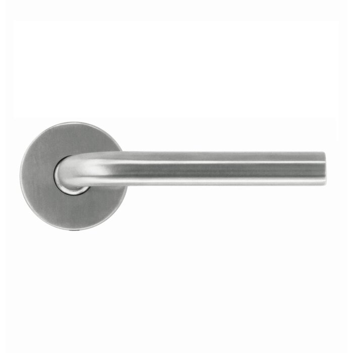 HDD Stainless steel door handles L - shape 16 mm