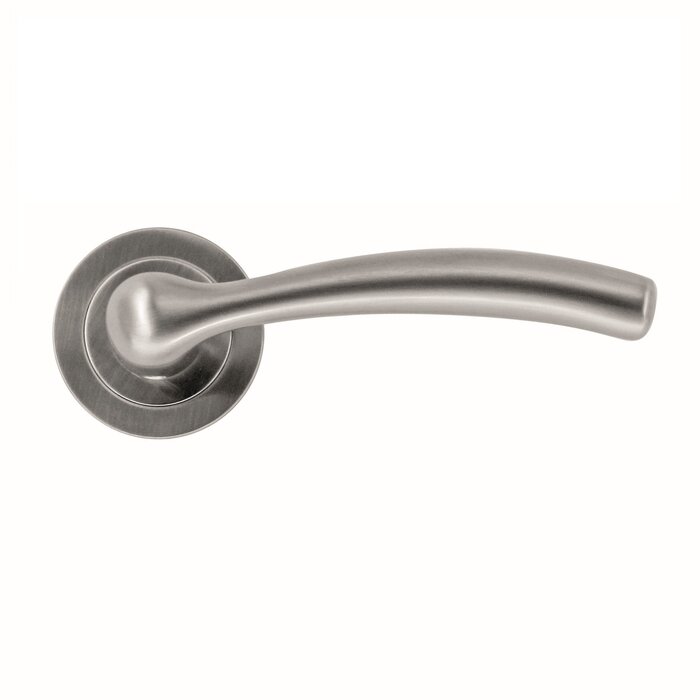 HDD Solid stainless steel look door handles Easy