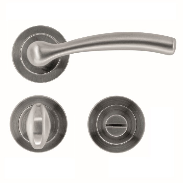 HDD Poignées de porte massives aspect inox Easy