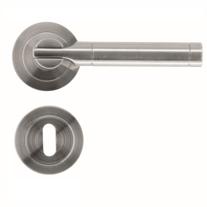 HDD Poignées de porte massives aspect inox "Vito"