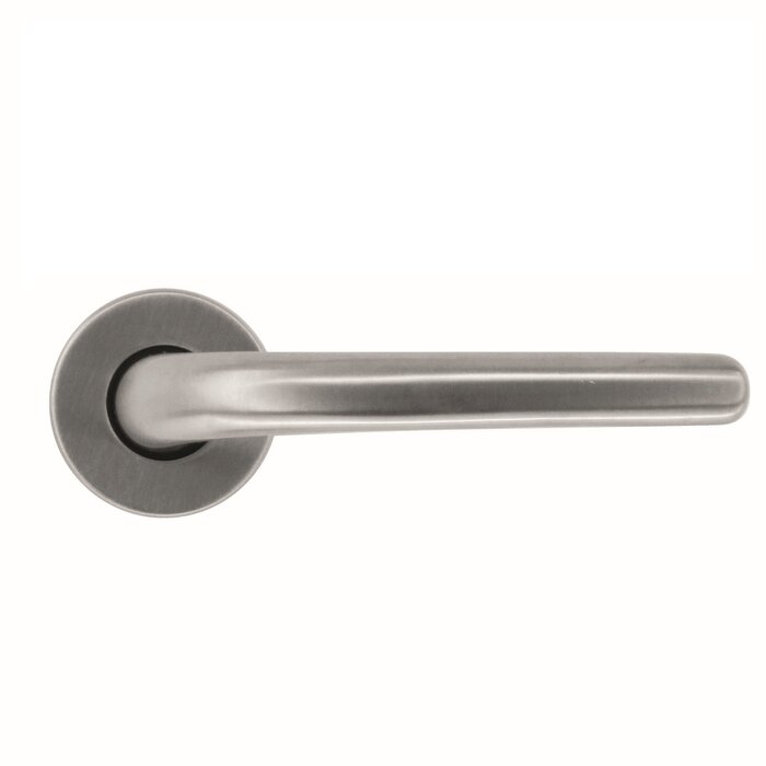 HDD Solid stainless steel look door handles "Lilla"