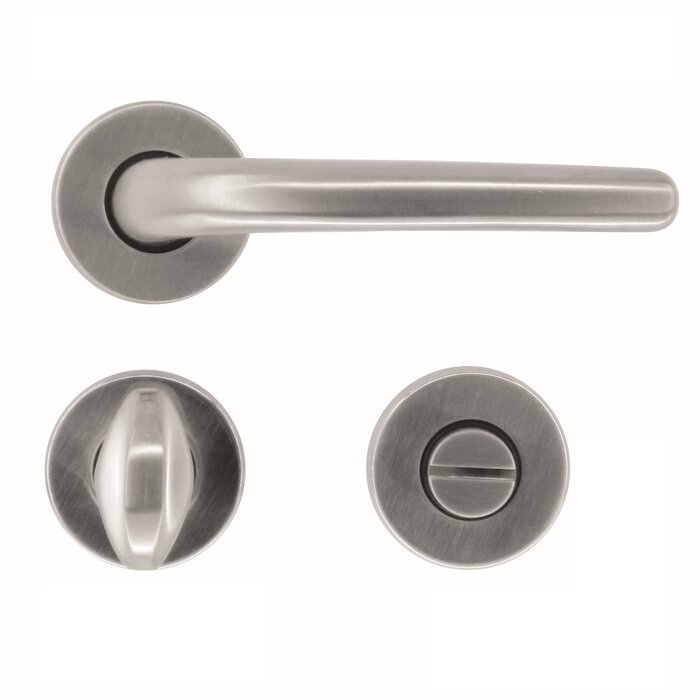 HDD Massieve RVS look deurklinken "Lilla"