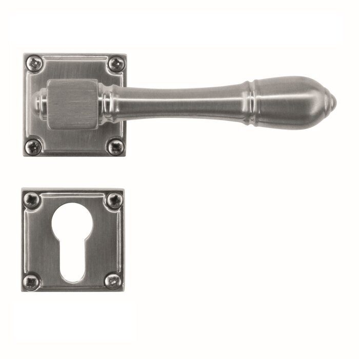 HDD Poignées de porte massives aspect inox Carre