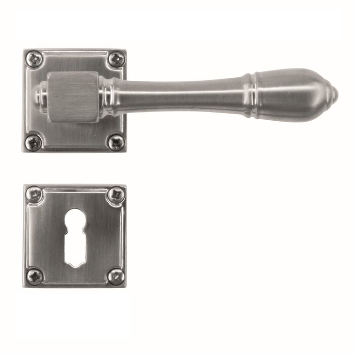 HDD Poignées de porte massives aspect inox Carre