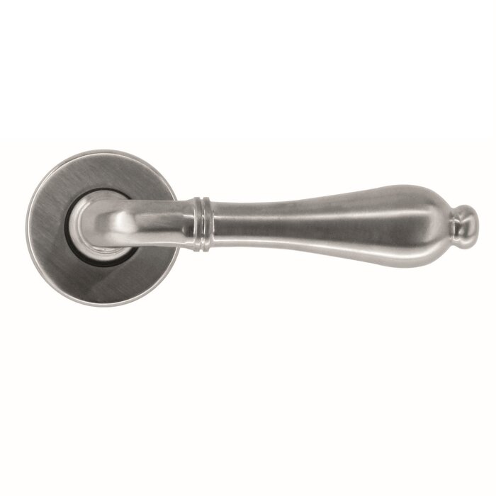 HDD Solid stainless steel look door handles Martina