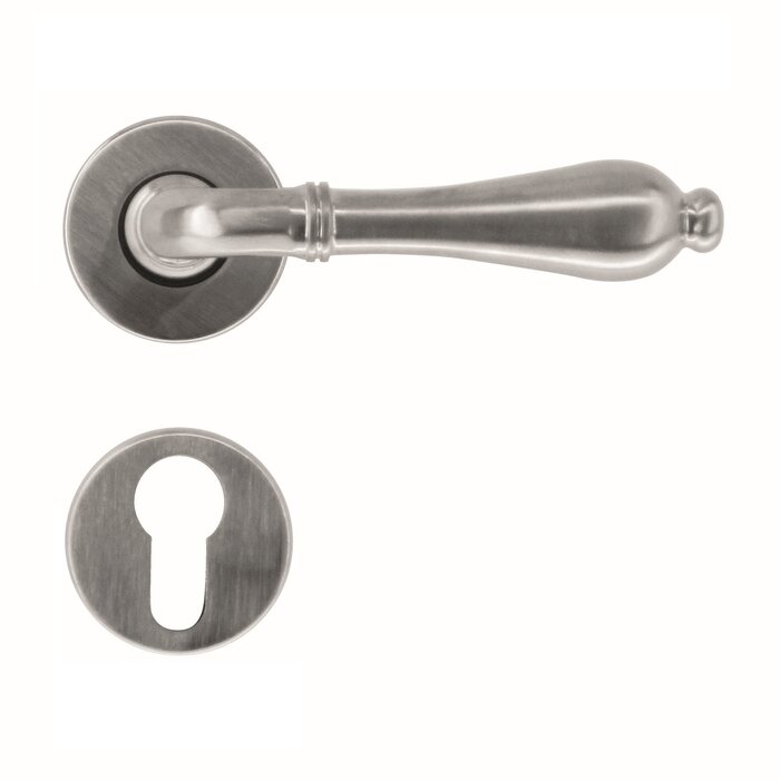 HDD Poignées de porte massives aspect acier inoxydable Martina