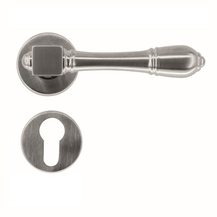 HDD Solid stainless steel look door handles Aldagonda