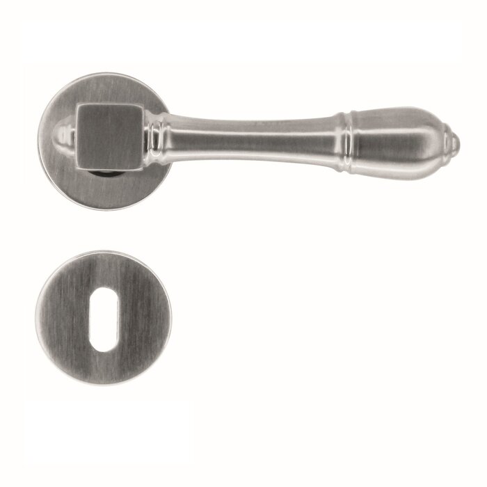 HDD Solid stainless steel look door handles Aldagonda