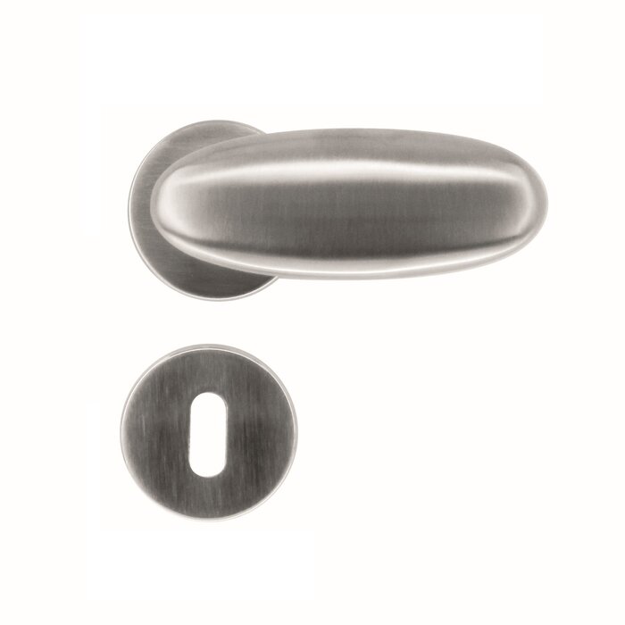 HDD Poignées de porte massives aspect inox Olive