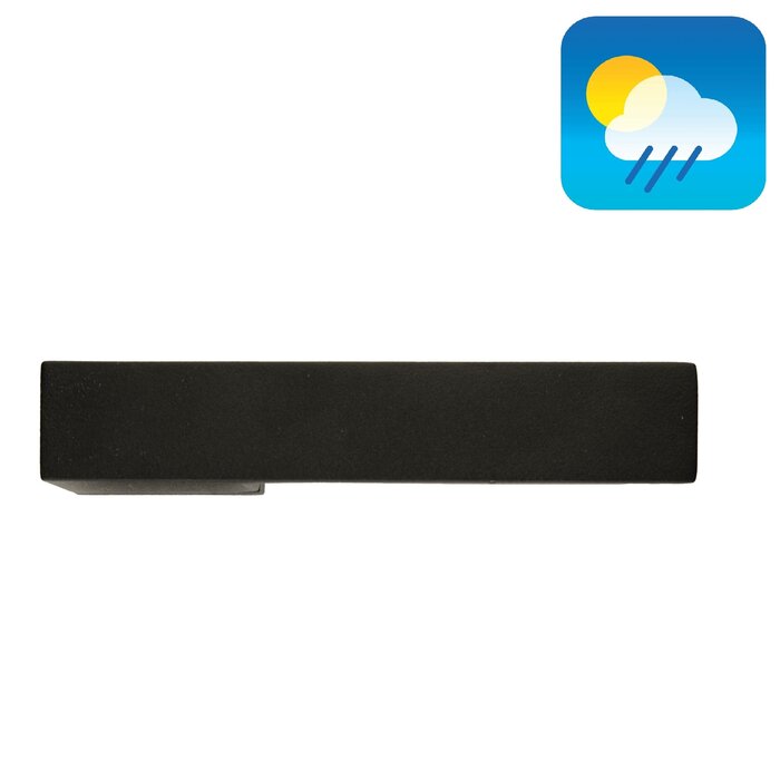 HDD Black Door Handles X-TREME - with UV structured lacquer