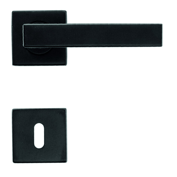 HDD Poignées de porte noires pleines Cosmic