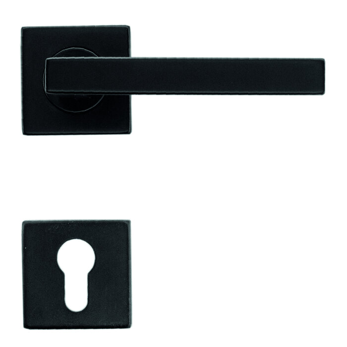 HDD Schwarze Türgriffe Kubic Shape