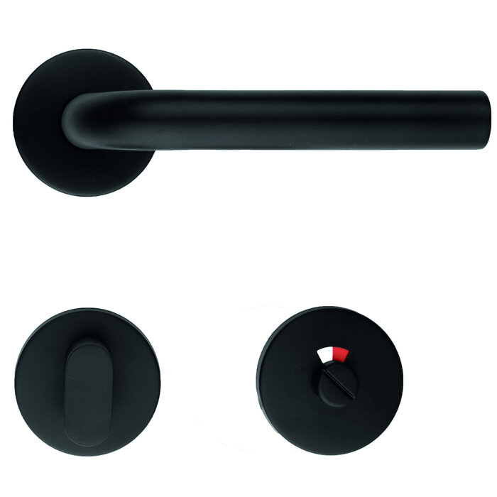 HDD Black door handles 'L-Shape 19mm class 3'