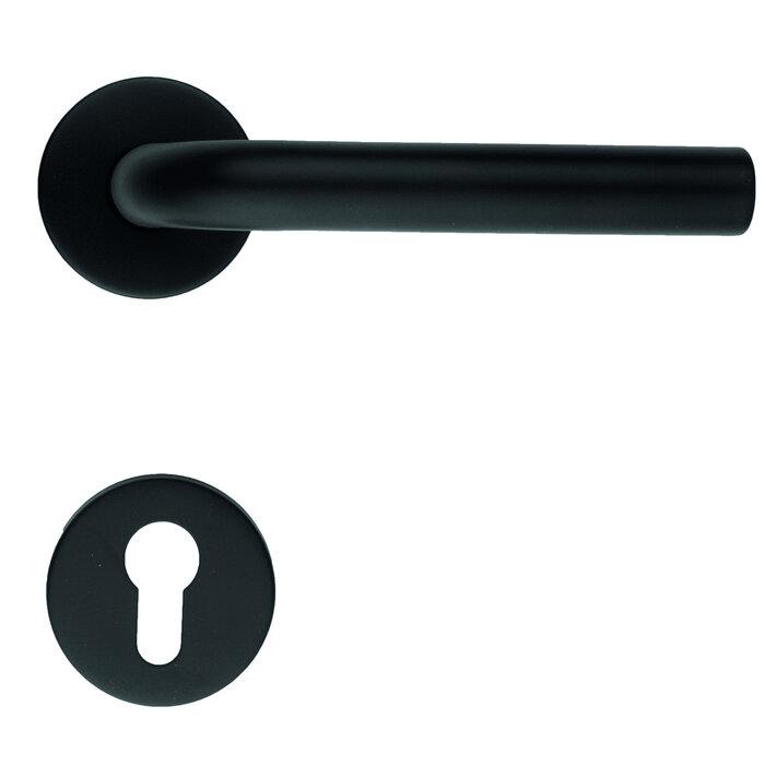HDD Black door handles 'L-Shape 19mm class 3'