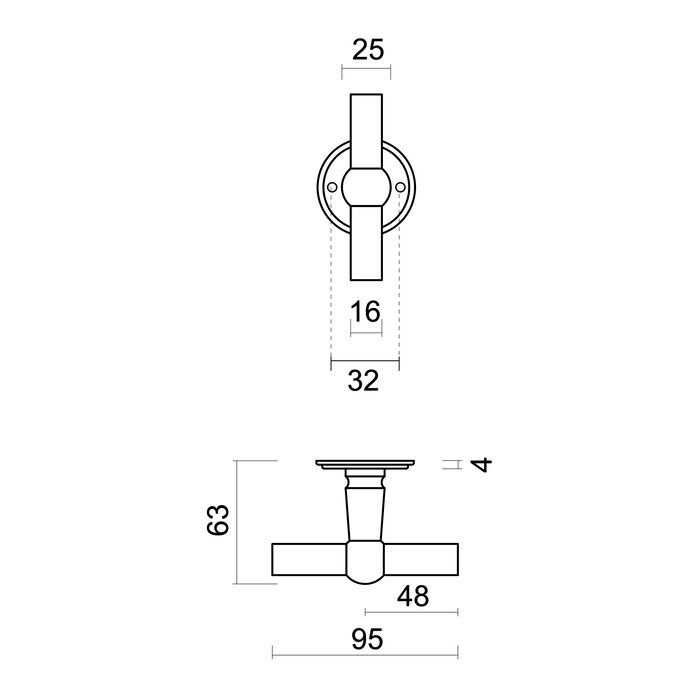 HDD Black door handles Petana T+T