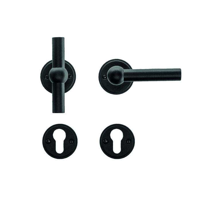 HDD Poignées de porte noires Petana T+L