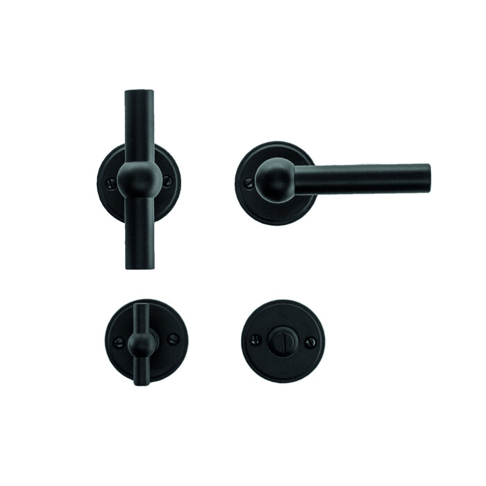 HDD Poignées de porte noires Petana T+L