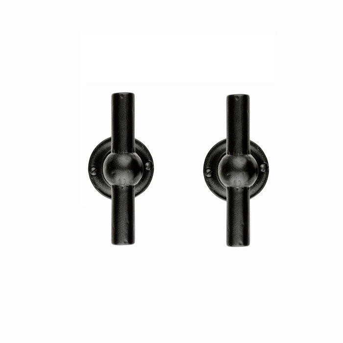 HDD Black door handles Petra T+T font