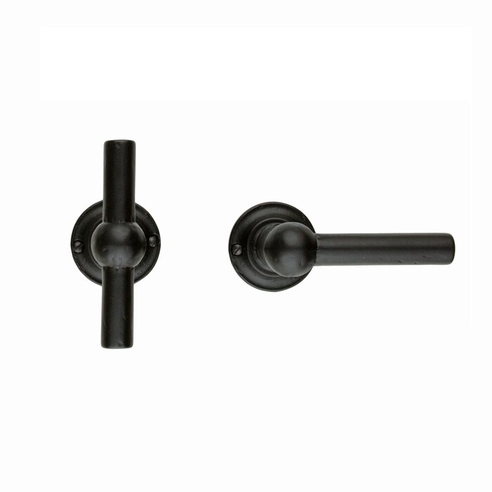 HDD Black door handles Petra T+L font