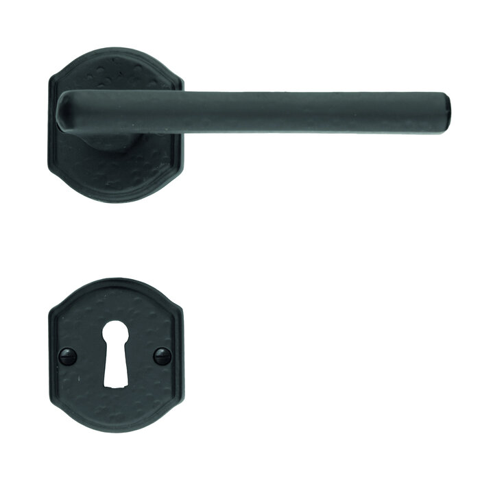 HDD Black door handles RALPH font