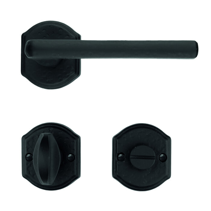 HDD Black door handles RALPH font